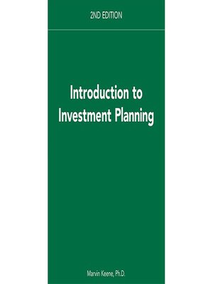 cover image of Introduction to Investment Planning